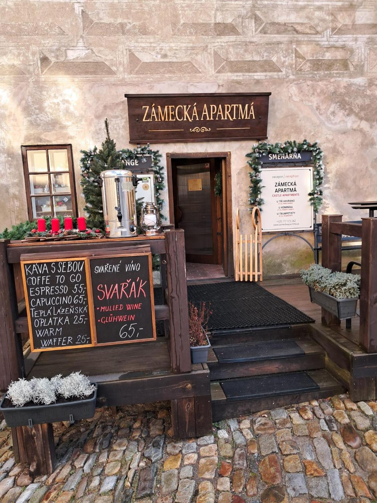 Pension Zámecká Apartmá - Castle Apartments Český Krumlov Exterior foto